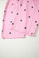 Jet Stream Polka Dot Print Bib Pocket Denim Barrel Overalls Jumpsuit