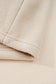Parchment Fleece Colorblock Patchwork Zipped Neck Pullover Sweatshirt