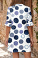 Green Polka Dot Print Flounced Half Sleeve Casual Vacation Style Mini Dress