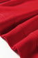 Fiery Red Varsity Striped Detail Crew Neck Plus Sweatshirt