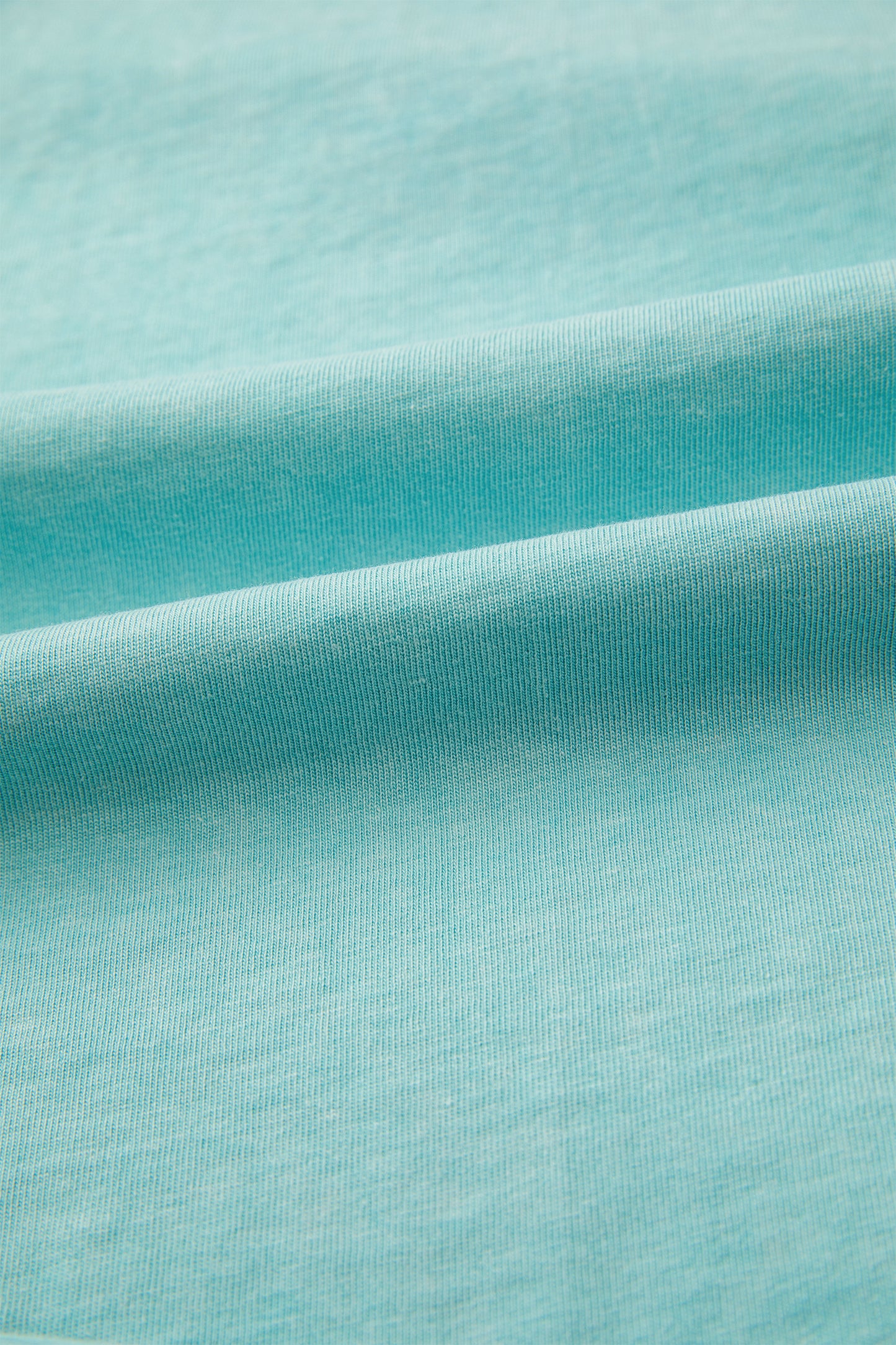 Mint Green Mineral Wash Raglan Sleeve Boxy Fit Cropped Tee
