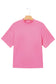 Sachet Pink Solid Color High Neck Oversize Tee