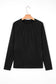White Solid Color Seam Detail Raglan Long Sleeve Top