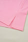 Bonbon V Neck Pleated Short Puff Sleeve Plus Size Blouse