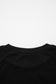 White Solid Color Seam Detail Raglan Long Sleeve Top