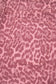 Rose Leopard Frayed Edge Wide Leg High Waist Jeans