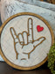 I Love You Plaque